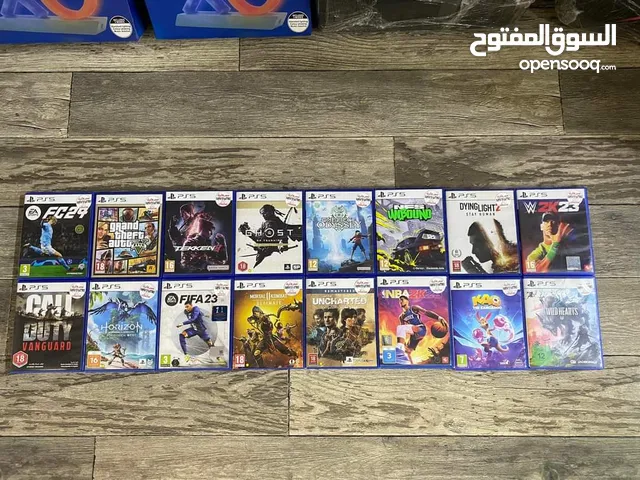 سيدهات بلايستيشن 4 و 5 CDs PlayStation