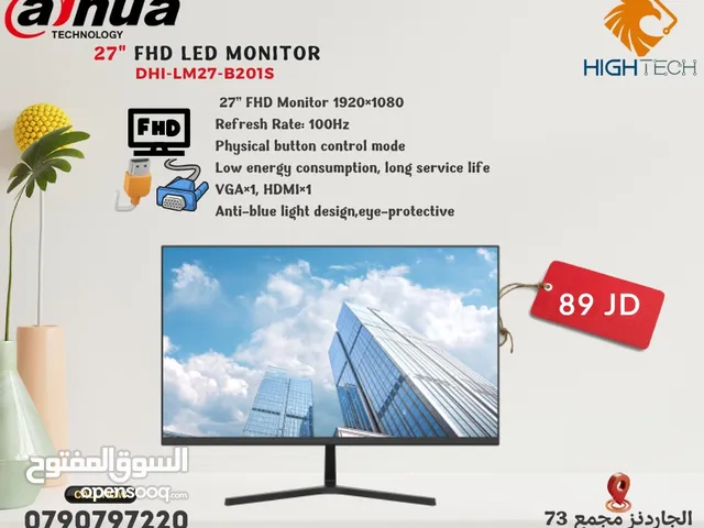 Dahua DHI-LM27-B201S 27" FHD LED MONITOR-شاشة كمبيوتر .