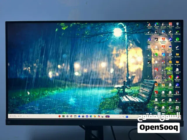 شاشة benq 165hz ips 24.5 inch فيها سبيكر صوت سعر الاصلي 135 سعر البيع 54دينار