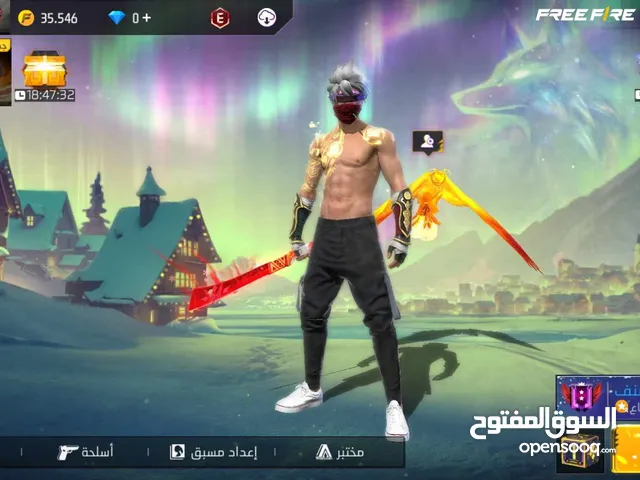 Free Fire Accounts and Characters for Sale in Amman