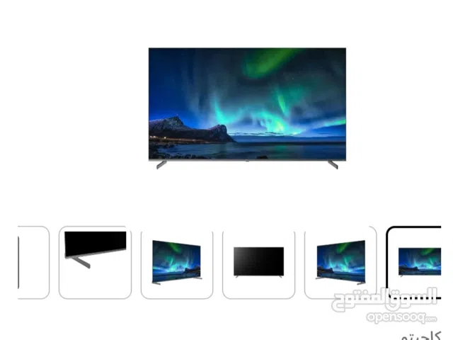 شاشه كاجيتو كيوليد 75 بوصة  استعمال خفيف جدا بالفاتوره ومان العربي شامل 3 سنوات بسعر مش موجود في مصر