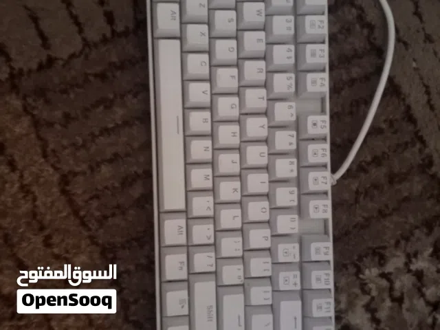 كيبورد ريد راجون ميكانيكل سوتش ازرق سريع و شاشة ايسر 100 هرز 21.5انش كلهن بحالة الجديد