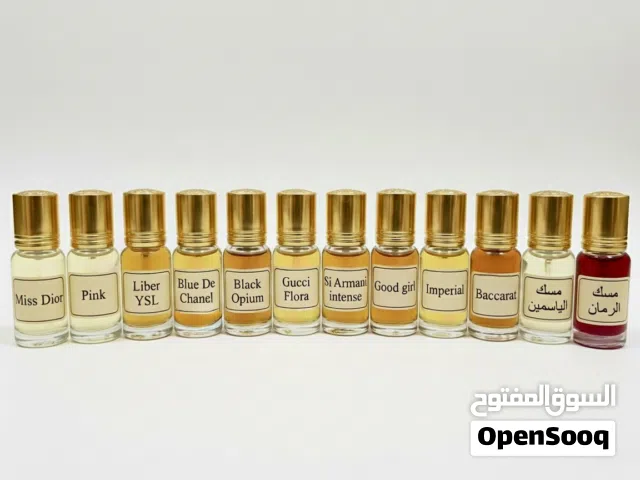 غرشات زيوت عطرية خام وثابتة Premium Concentrated Fragrance Oils