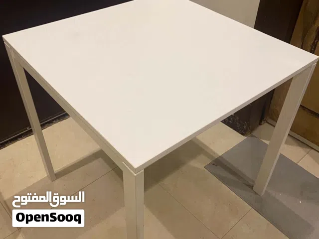 طاولة طعام/مكتب إيكيا (MELLTORP) بيضاء