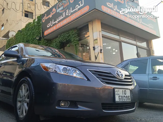 تويتا كامري 2009 فحص كامل وفل كامل مع فتحة بحالة ممتازة للبيع