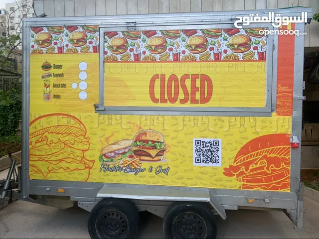 ڤان للبيع ( عربه طعام متنقله مجروره)