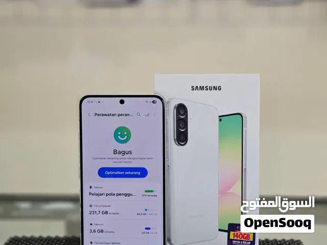 السلام عليكم ورحمة الله زي ما عودناكم ديمه بي عروضنا الجديده Samsung A56 بالشكل الجديد