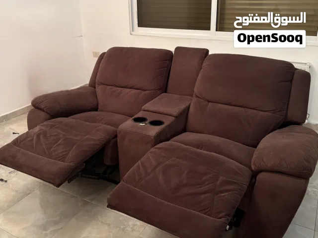 طقم كنب امريكي 7 مقاعد ريكلاينر مع بردايتين
