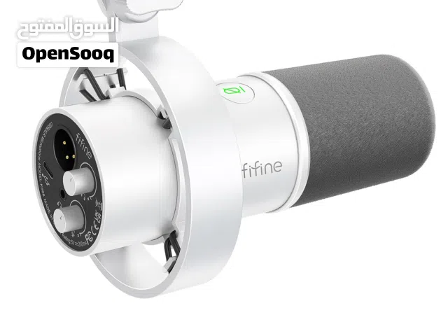 fifine mic k688 + fifine mixer , stand مايك ومكسر وستاند فيفاين