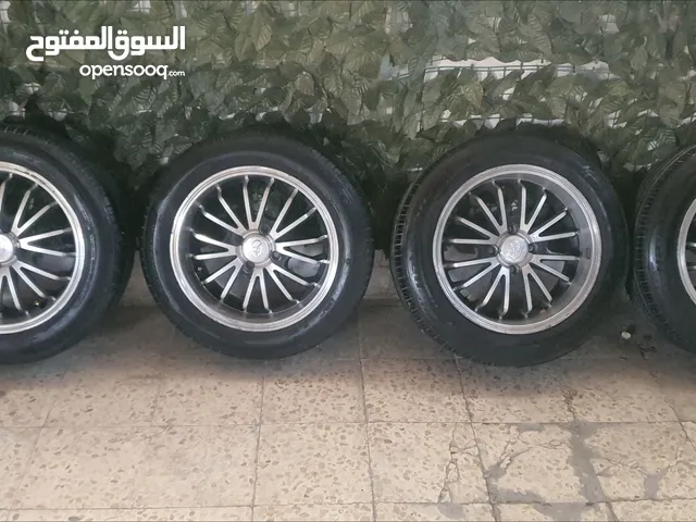 جنط المنيوم 15 مع كوشوك مستعمل بح
