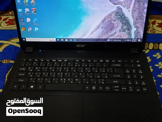 لاب توب ايسر  الجيل العاشر كور  i3 .. رام 8..... هاردين 512 HD   ...وهارد 128 SSD