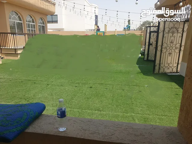 عشب صناعي بحالة جيدة