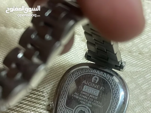 ساعة ايجنر فضي للبيع