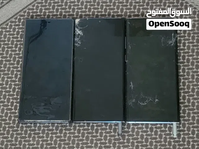 لقطة للصيانة والاستخدام  3 أجهزة سامسونج نوت 10 بلس طقة واحدة (البوردات سليمة)