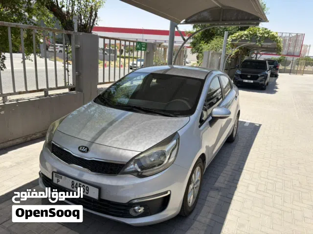 Kia Rio 2016, Silver color, GCC specs , مواصفات خليجي