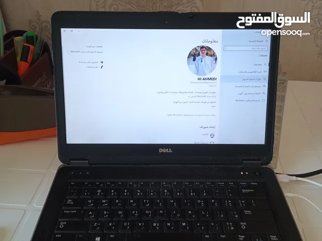 لابتوب ديل نظيف جدا  مهم تقرأ الوصف