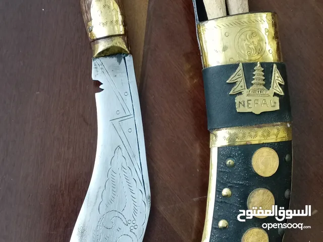 سكين نيبالي  مصنوعه من الفولاذ حجم كبير بسعر نار