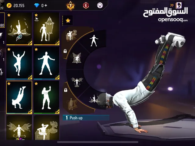 Free Fire Accounts and Characters for Sale in Irbid