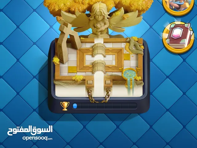 حساب كلاش رويال ماكس( نص البطاقات ماكس+ قابل للبدل حساب تاون هول 17 ماكس)