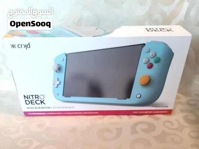 CRKD Nitro Deck Retro Blue pour Nintendo Switch / OLED - Neuf Scellé