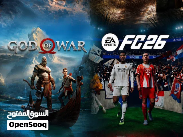 ألعاب PS5 و PS4 أصلية مميزة للبيع  (شبه جديدة نظيفة جداً)