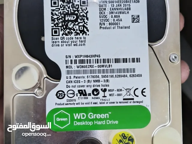WD Green 6TB  100c/o health