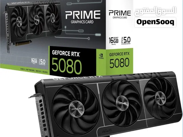 ASUS PRIME GeForce RTX 5080 16GB GDDR7  Brand New  PCIe 5.0  DLSS 4