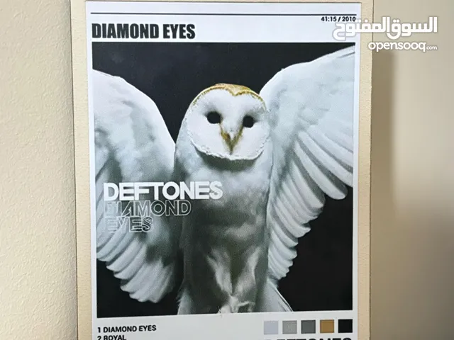 بوستر ديفتونز خشبي wood Deftones poster