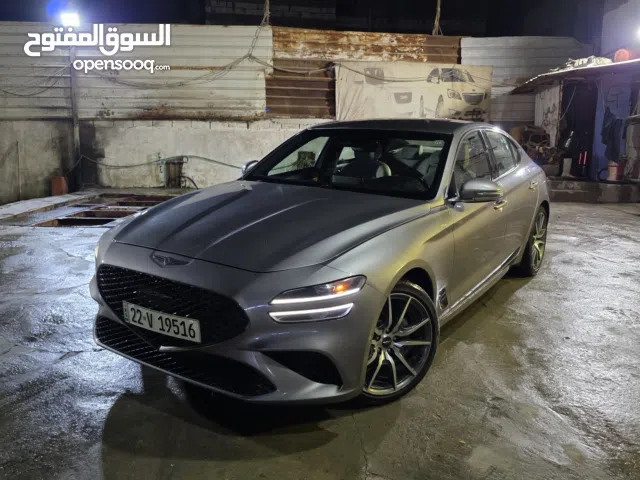 جنسزز G70 موديل 2023 مرقم اربيل فول مواصفات عدا البانوراما 4 سلندر