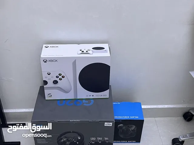 Xbox series s 512ssd آخر إصدار +logitech G920+driving force shifter
