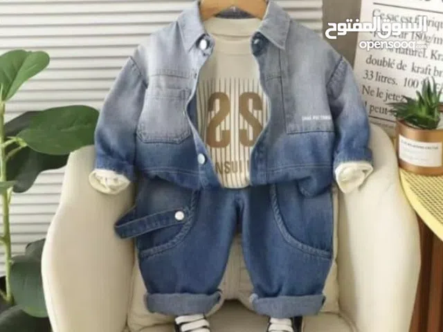 اطقم العيد 2026 ، 3 قطع بلبس اعمار من 3-10 سنين متوفر بيع الجملة ومتوفر مفرق والتوصيل موجود