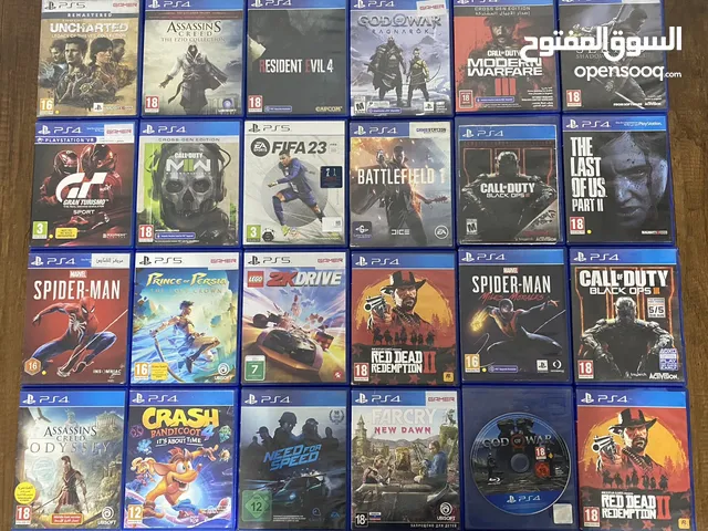 دسكات PS4 PS5