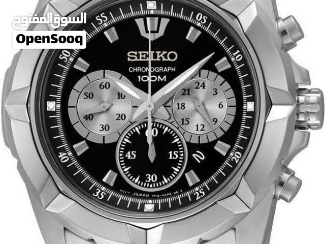 اصدارخاص سيكو الغنيه عن التعريف حالة جيد جدا اسمه الجوهرة المفقوده قزارة زافير كرستال المقاوم للخدوش