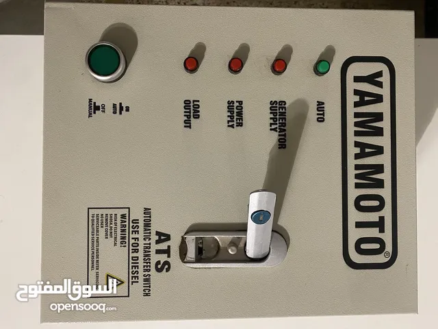 جهاز تحويل اوتماتيكي ATS شركة ياماموتو Yamamoto مستعمل اسبوعين كامل مع الكيبل نظيف جدا