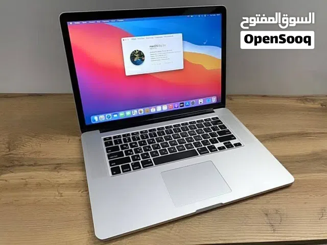 MACBOOK Pro Model A1398 Core i7 Ssd 256Gb Apple Orginal ماك بوك برو 15.5 inch