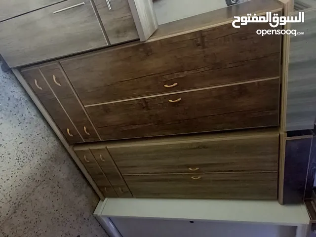 خزائن ملابس خشب لاتيه 18ميل وحرف وخزائن ملابس خشب لامنيت تركي 18ميل وغرف نوم شباب وغرف اطفال