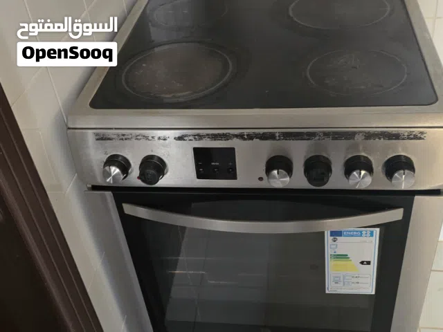 موقد ماركة هوفر كهربائي بالكامل 4 عيون مع فرن