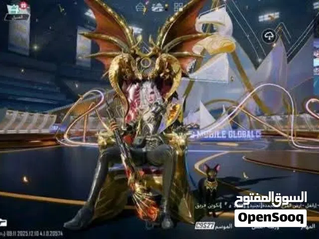 حساب ببجي موبايل العا لميه