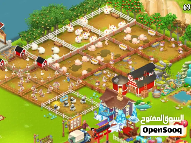 للبيع حساب Hay Day (هاي داي )مستوى 60 فقط ب6ريال يابلاش