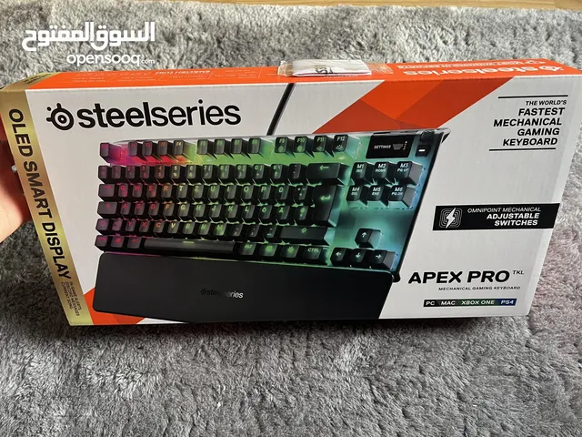 SteelSeries Apex Pro Tkl keyboard (اسرع كيبورد جيمنج )