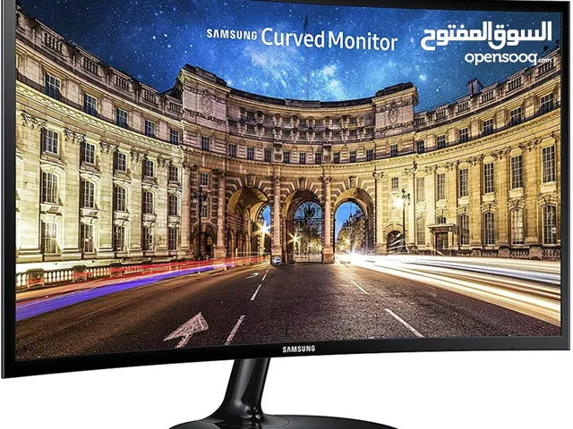 SAMSUNG 24 ESSENtial curved monitor CF 390 شاشة سامسونج 24 إنش 