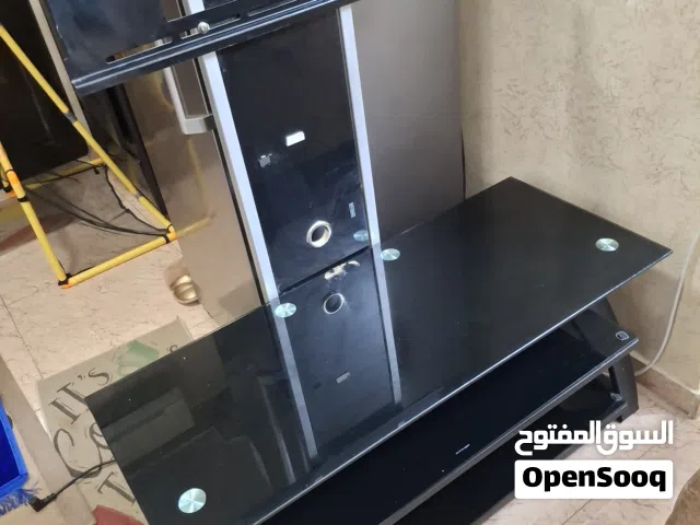 طاولة  سكربت ثلاثة رفوف مع ستاند لشاشة تلفزيون