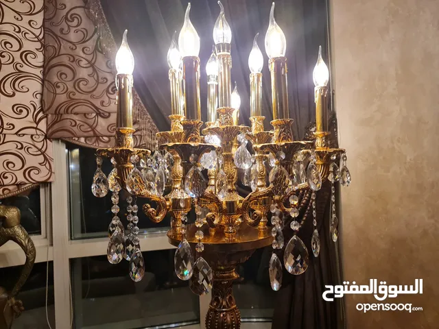 original crystal floor chandeliers with lot of decoration