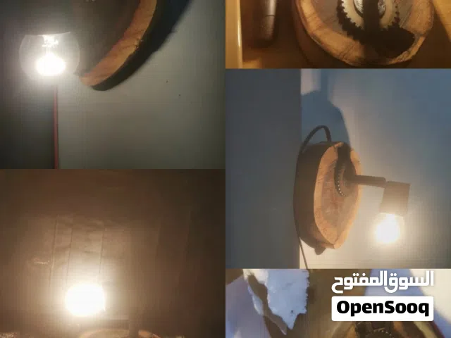 اضاءه مصنوعة من خشب النيم