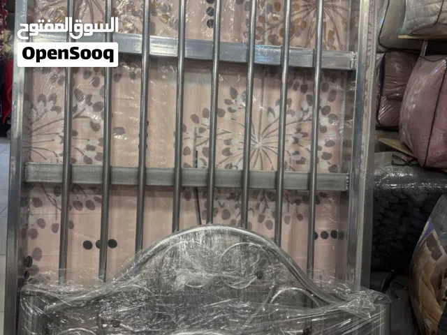 مع  فرشة هدية سرير تخت  مفرد ستانلس ستيل مكفول مدى الحياة    توصيل مجاني