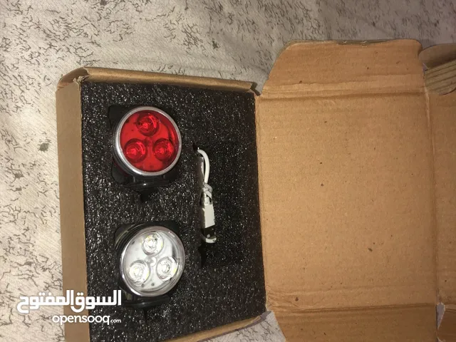 انوار للدراجة الهوائية اضاءة خلفيه واماميه