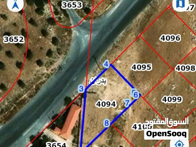 Residential Land for Sale in Amman Shafa Badran