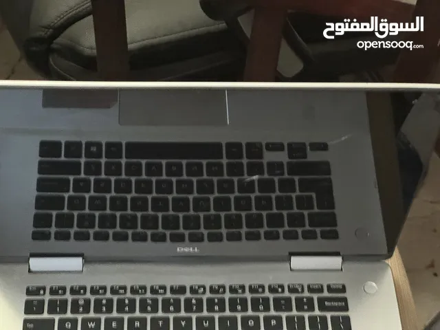 لابتوب ديل مكسور الشاشة فقط السعر بالوصف