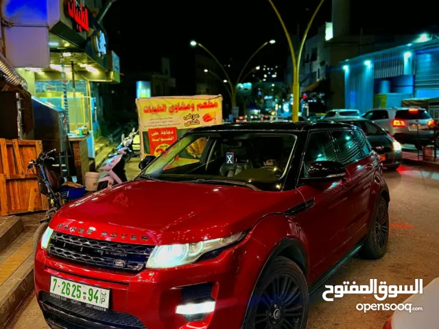 رينج روفر ايفوك 2013 si4 متور بنزين 2000 احصنة عدد 240  تأمين شامل . ترخيص لسنة