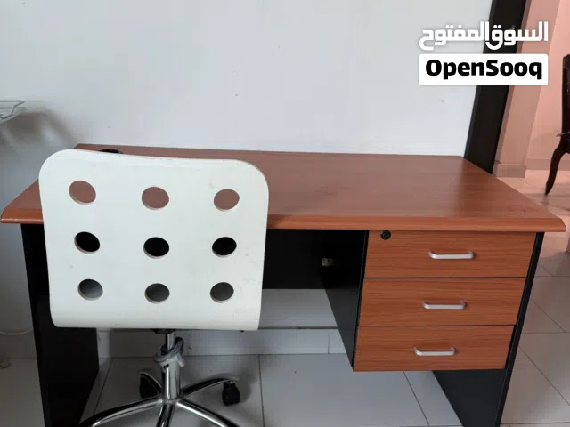 Computer Table with Rotating Chair for Sale.